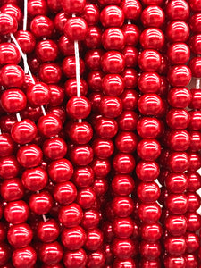 GLASS PEARL 6MM