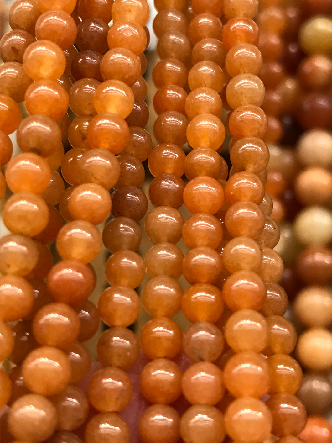 RED AVENTURINE 4MM