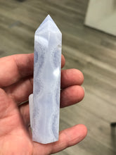 Load image into Gallery viewer, BLUE LACE AGATE POINT
