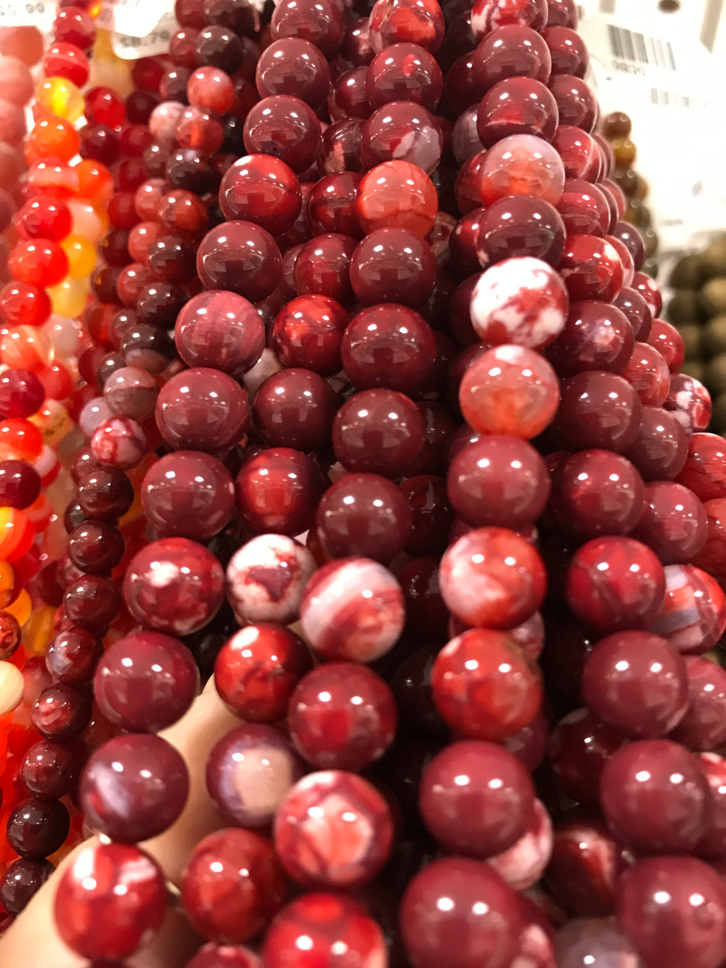 FIRE AGATE 8MM