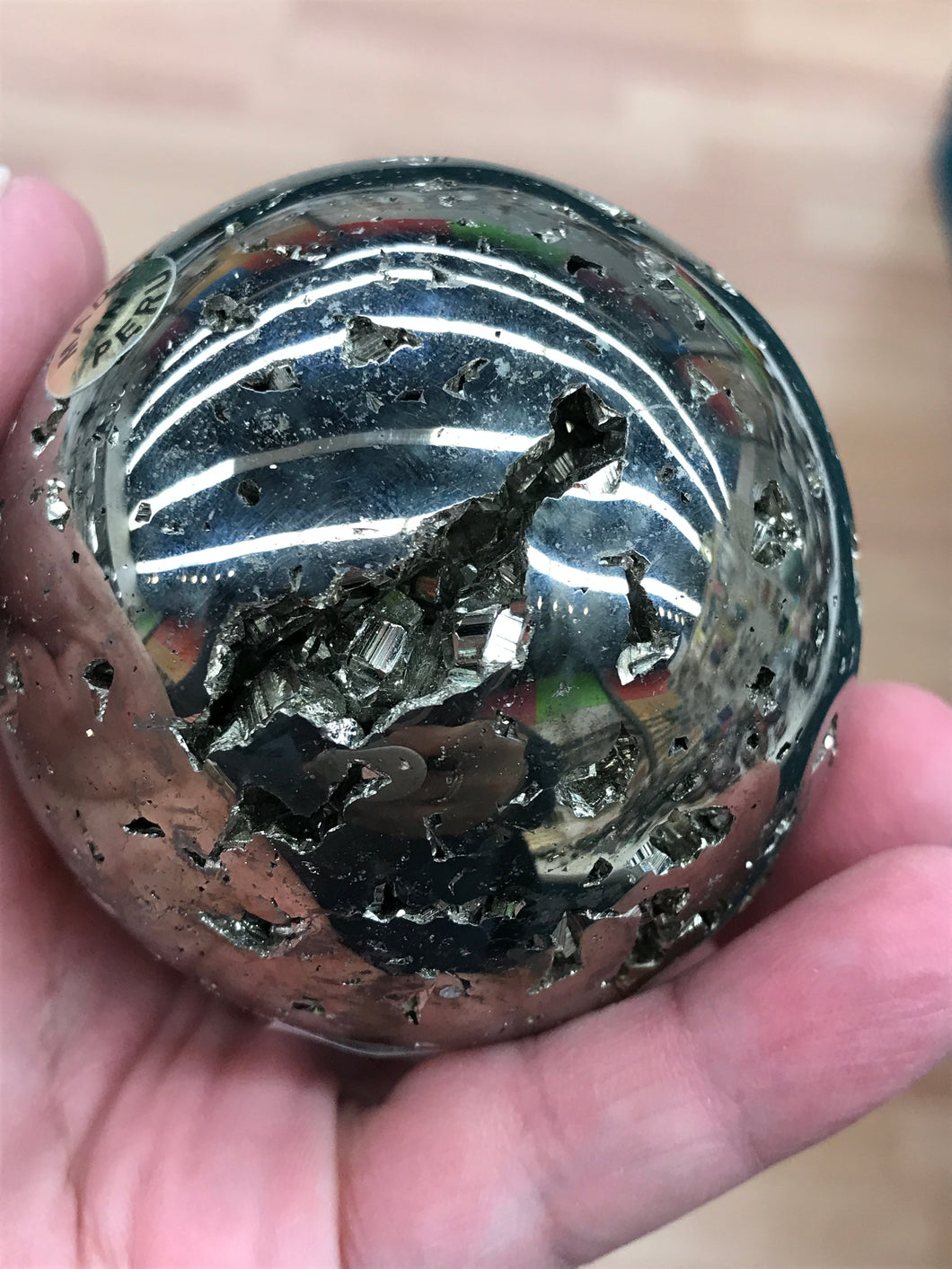 PYRITE SPHERE