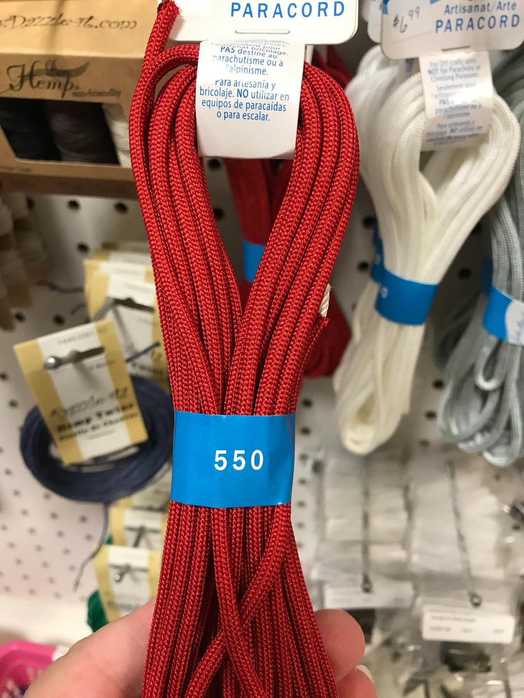 PARACORD RED