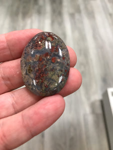 CABOCHON AFRICAN DENDRITIC AGATE