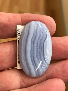 BLUE LACE AGATE CABOCHON
