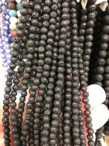 Lava Black Round