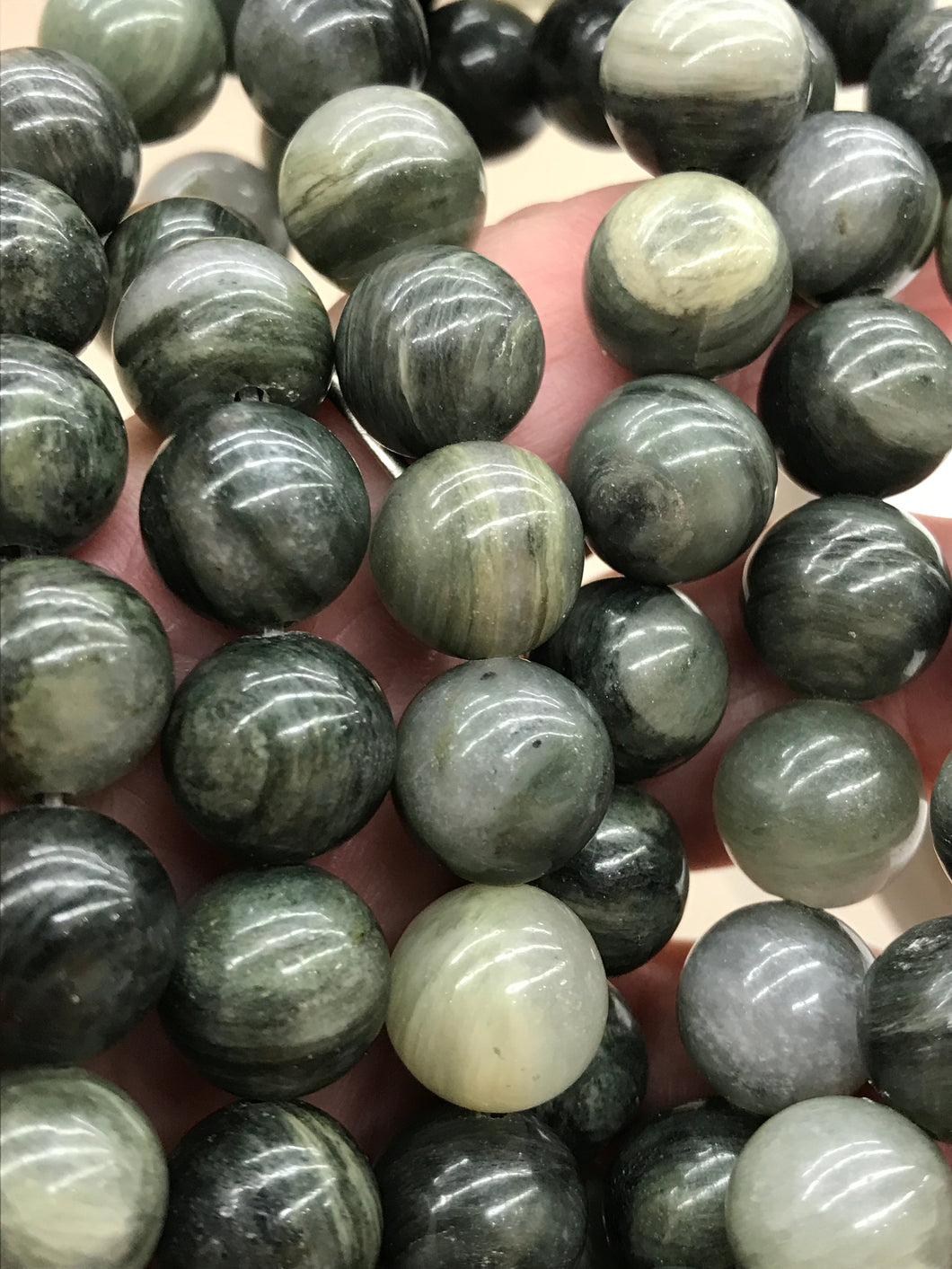 GREEN LINE JASPER 12MM