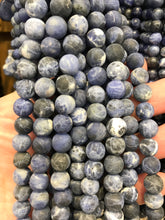 Load image into Gallery viewer, Sodalite Matte Round
