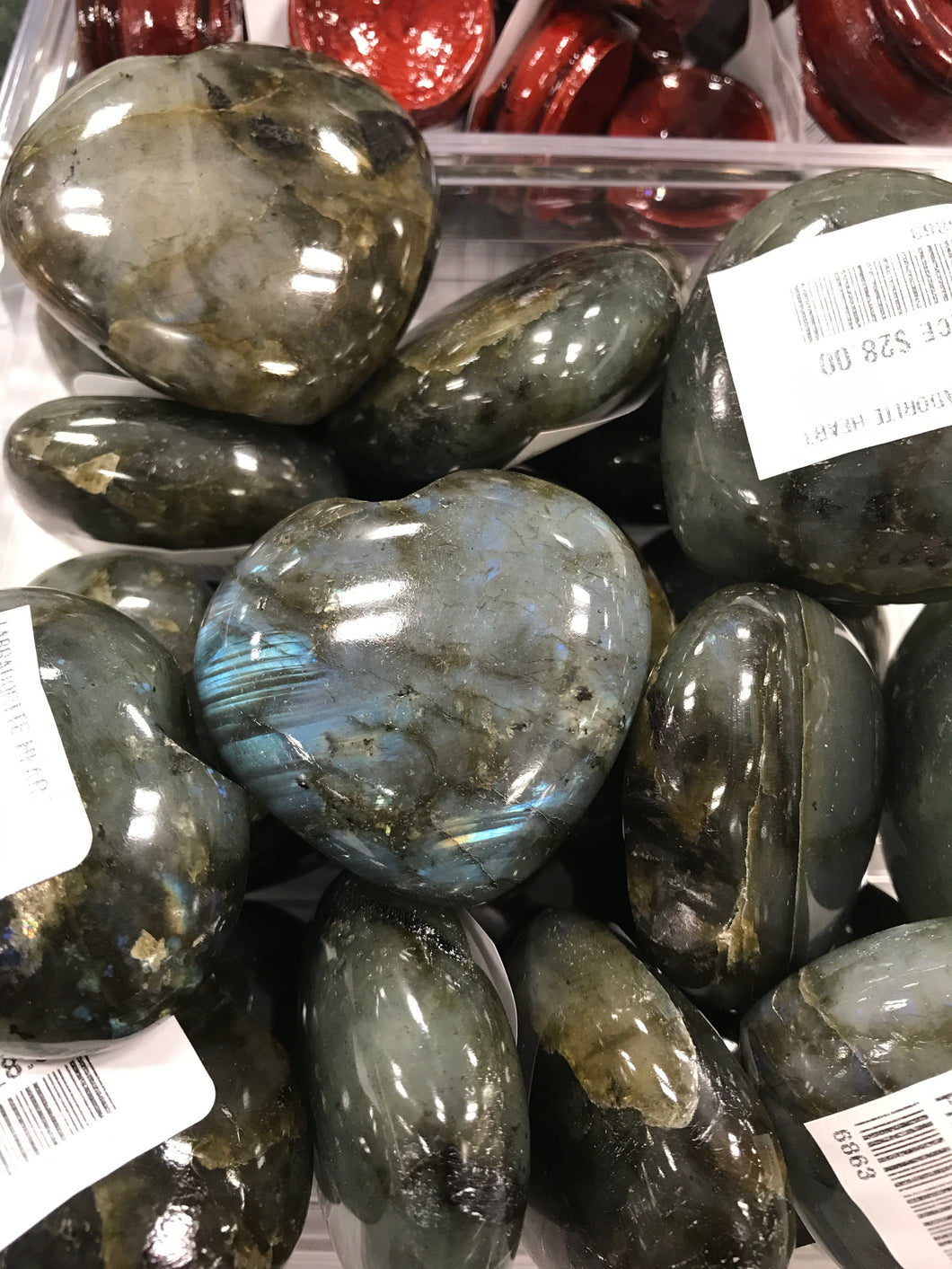 LABRADORITE HEART