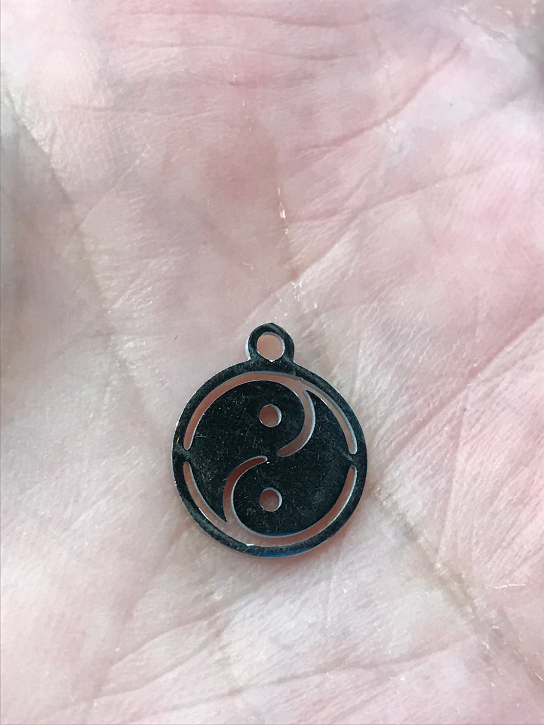 304 STAINLESS CHARM YIN/YANG