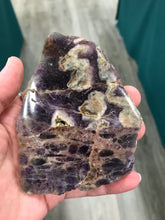 Load image into Gallery viewer, AMETHYST CHEVRON SLICE
