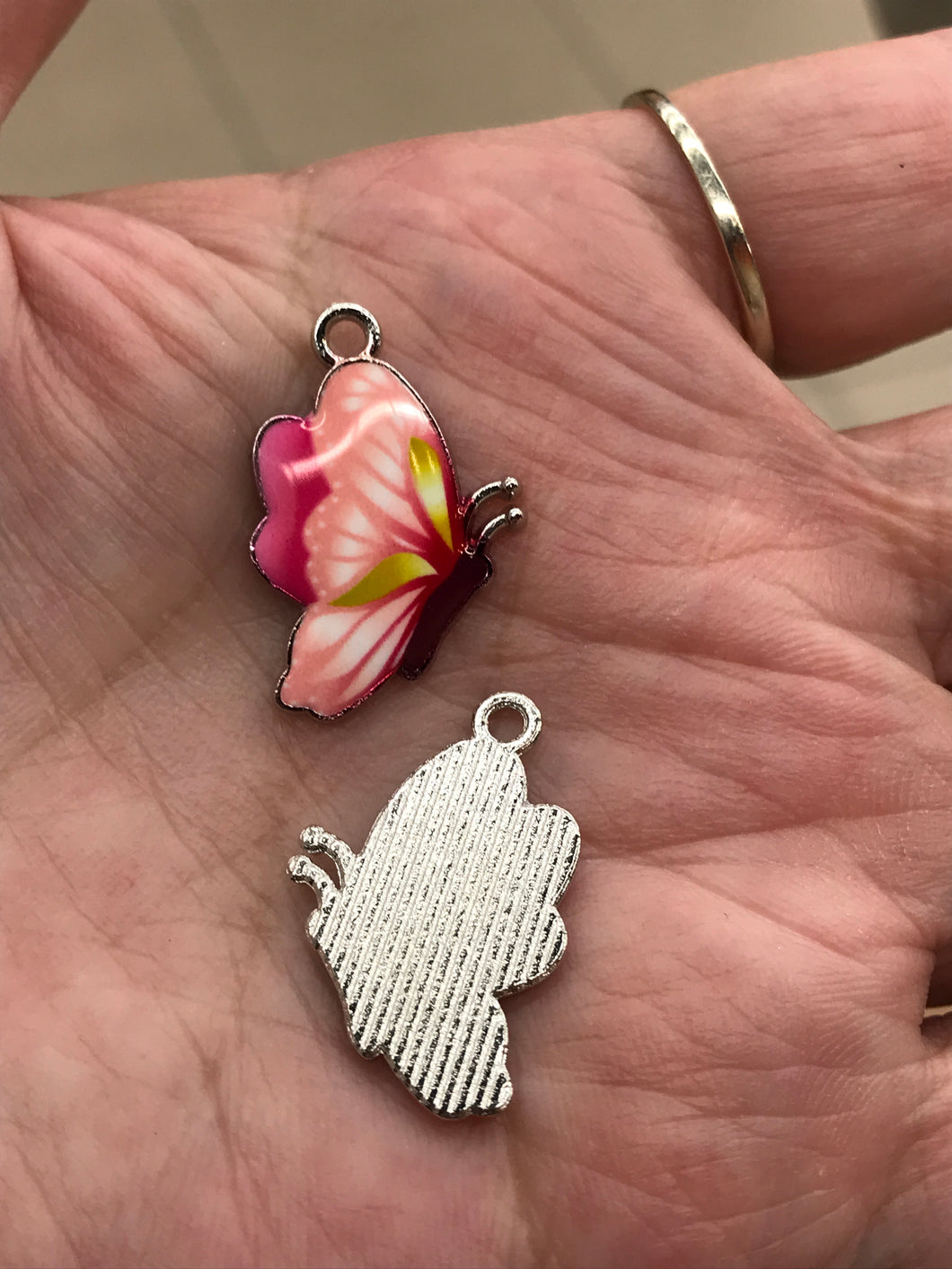 ENAMEL CHARM BUTTERFLY