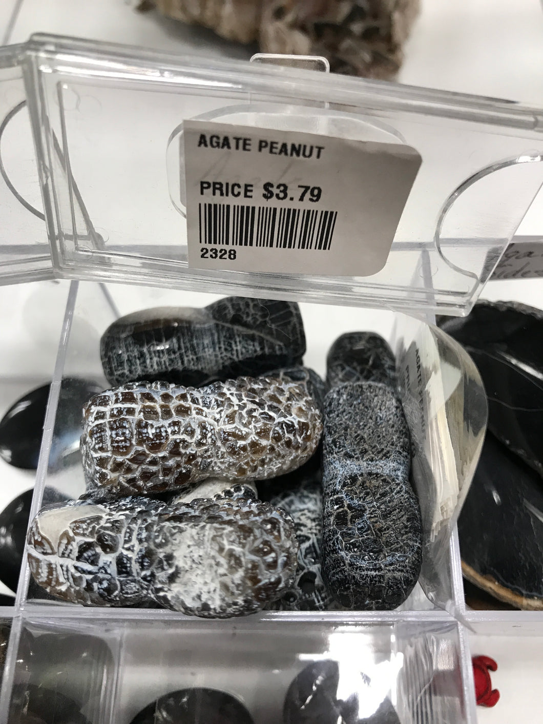 AGATE PEANUT BEADS