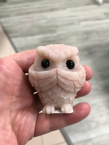PINK OPAL OWL