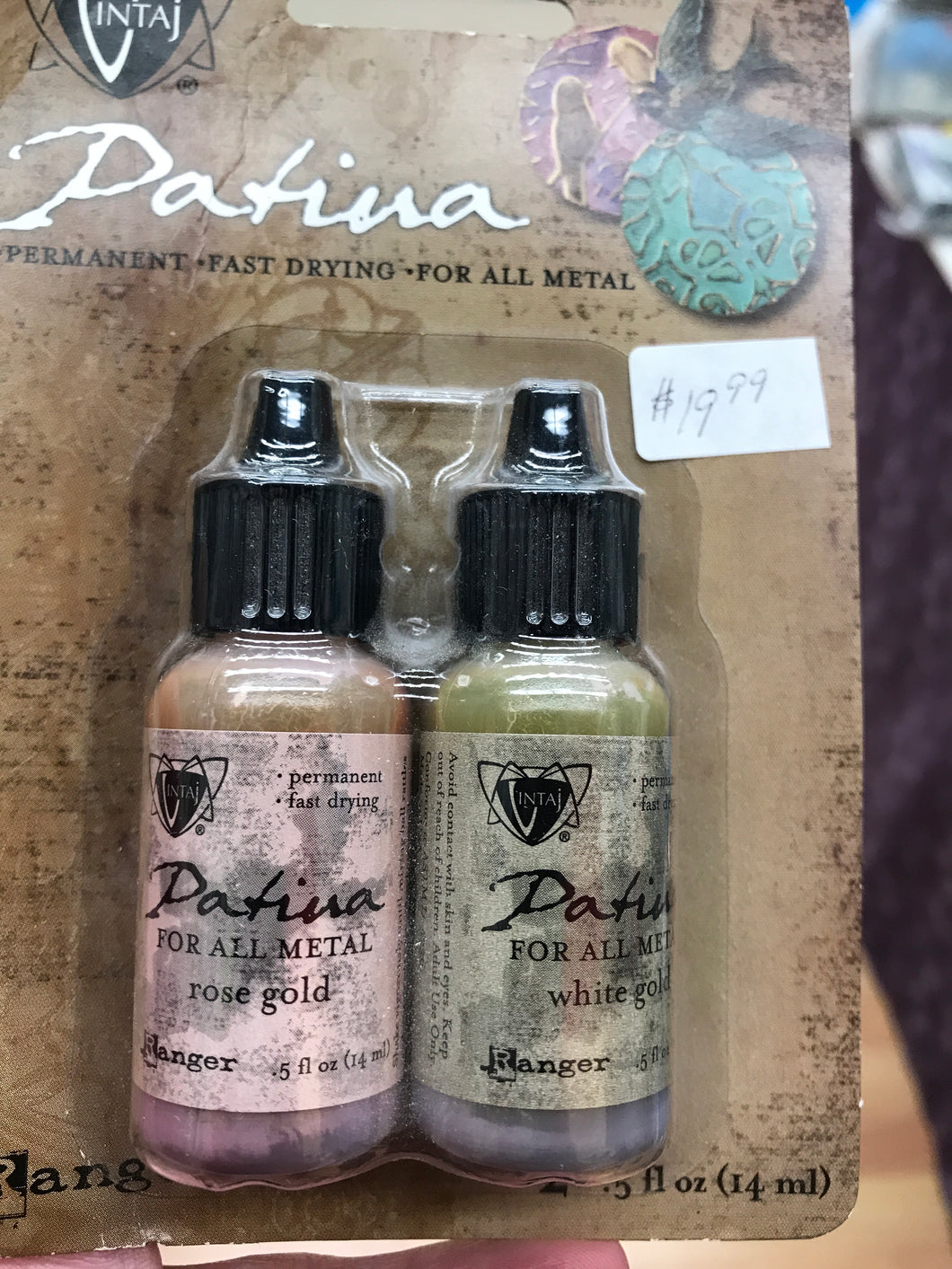 VINTAJ PATINA METAL INK