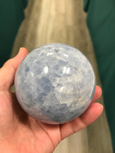 Load image into Gallery viewer, BLUE CALCITE SPHERE
