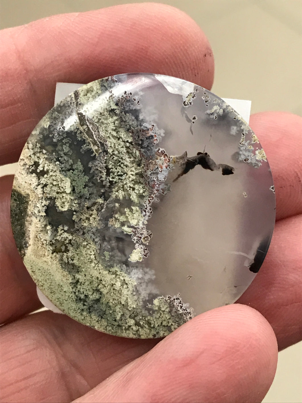MOSS AGATE CABOCHON