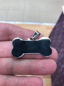 304 STAINLESS STAMPING TAG BONE