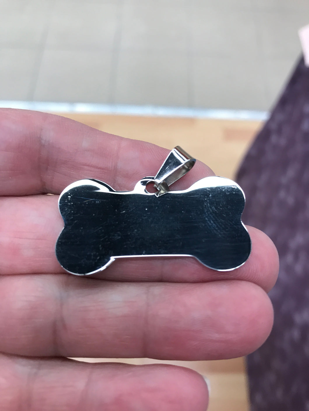 304 STAINLESS STAMPING TAG BONE