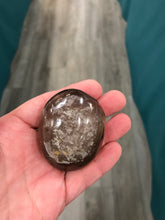 Load image into Gallery viewer, SMOKY QUARTZ GALLET/PALM STONE
