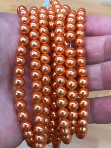 GLASS PEARL 6MM