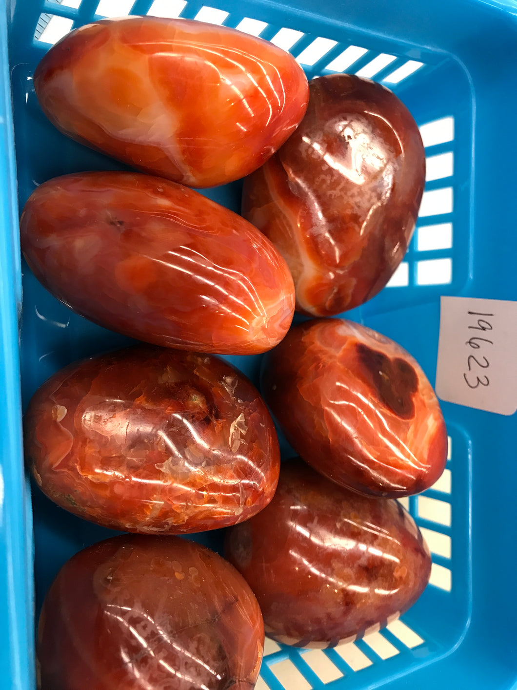 CARNELIAN PALM STONE