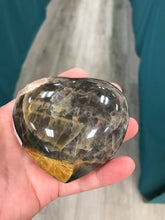 Load image into Gallery viewer, BLACK MOONSTONE HEART
