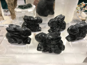 LABRADORITE RABBIT