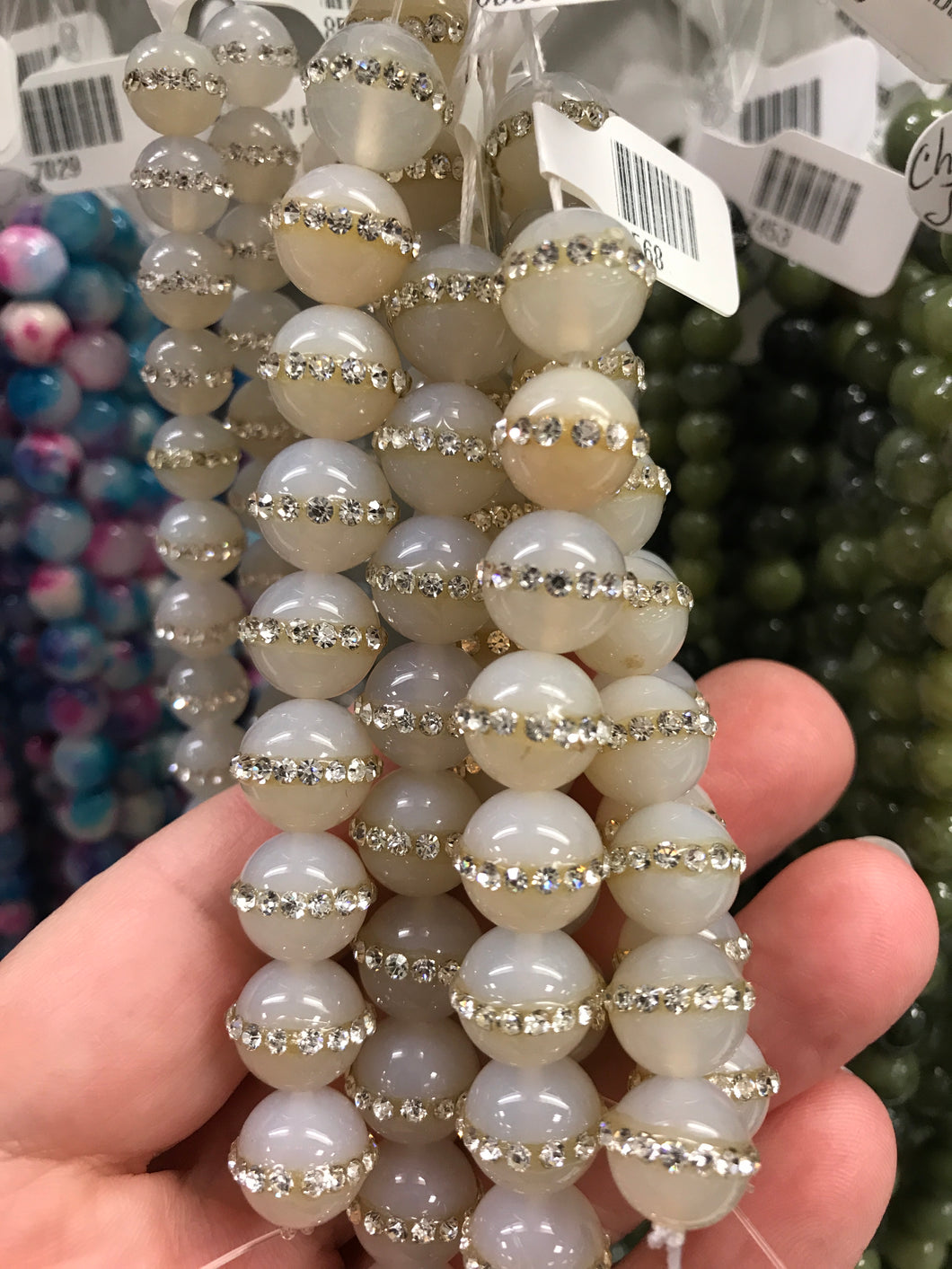 WHITE JADE 10MM