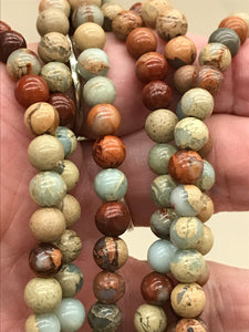 AQUA TERRA JASPER 6MM
