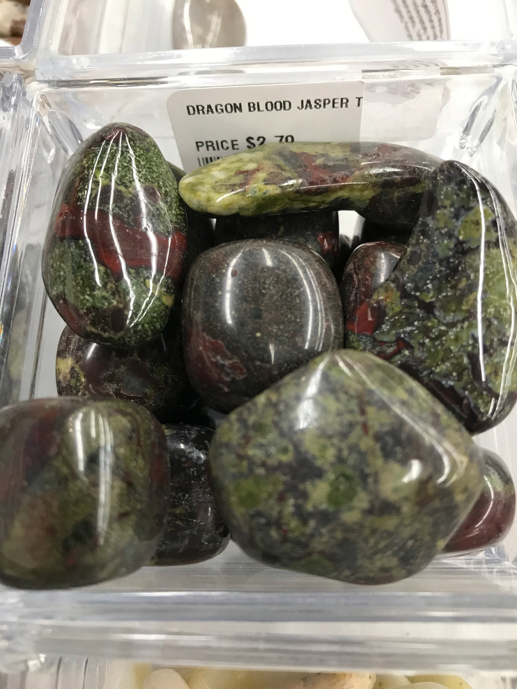DRAGON BLOOD JASPER TUMBLED