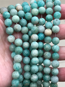 AMAZONITE 8MM GRADE AAA