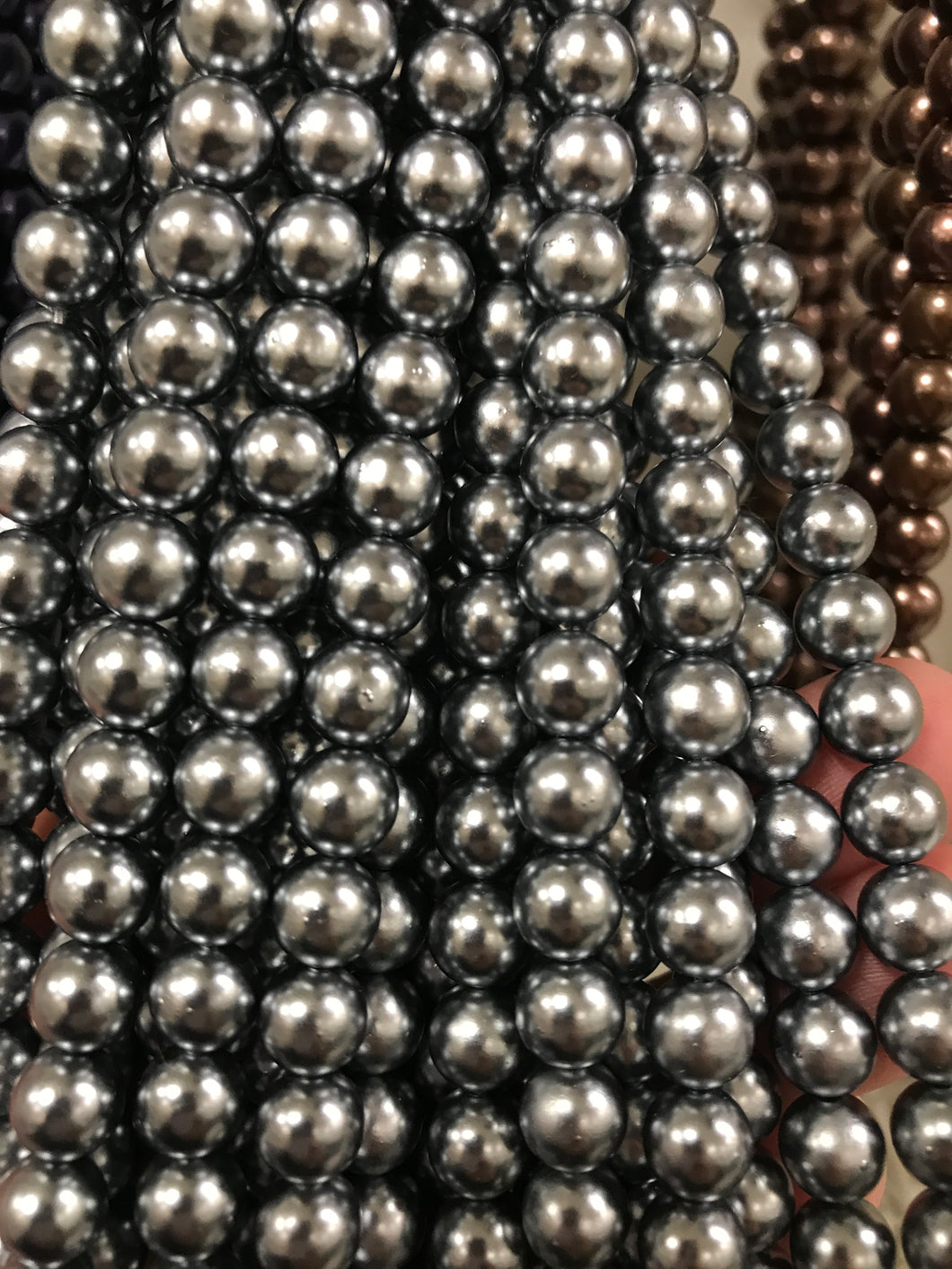 GLASS PEARL 8MM