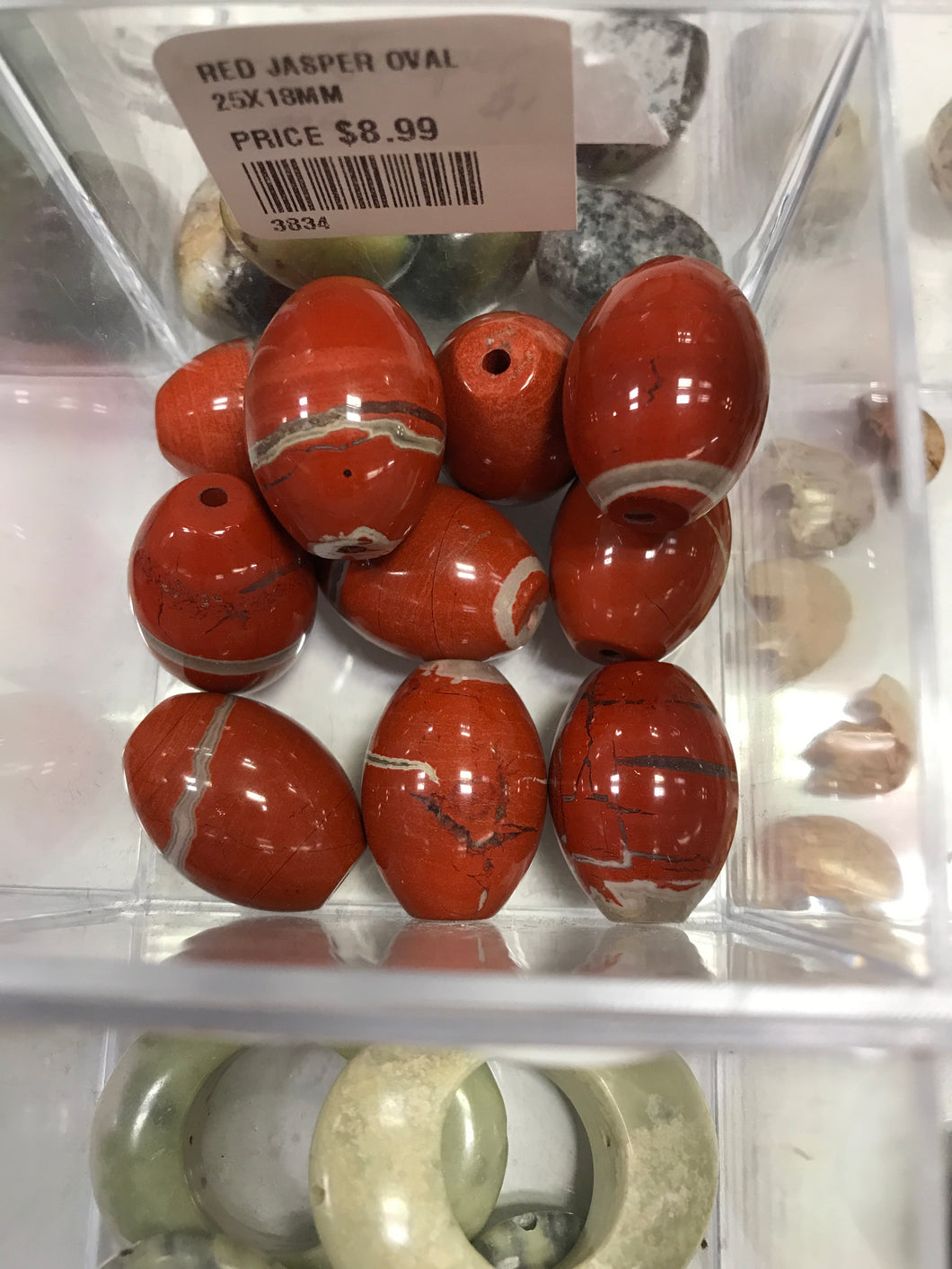 RED JASPER OVAL