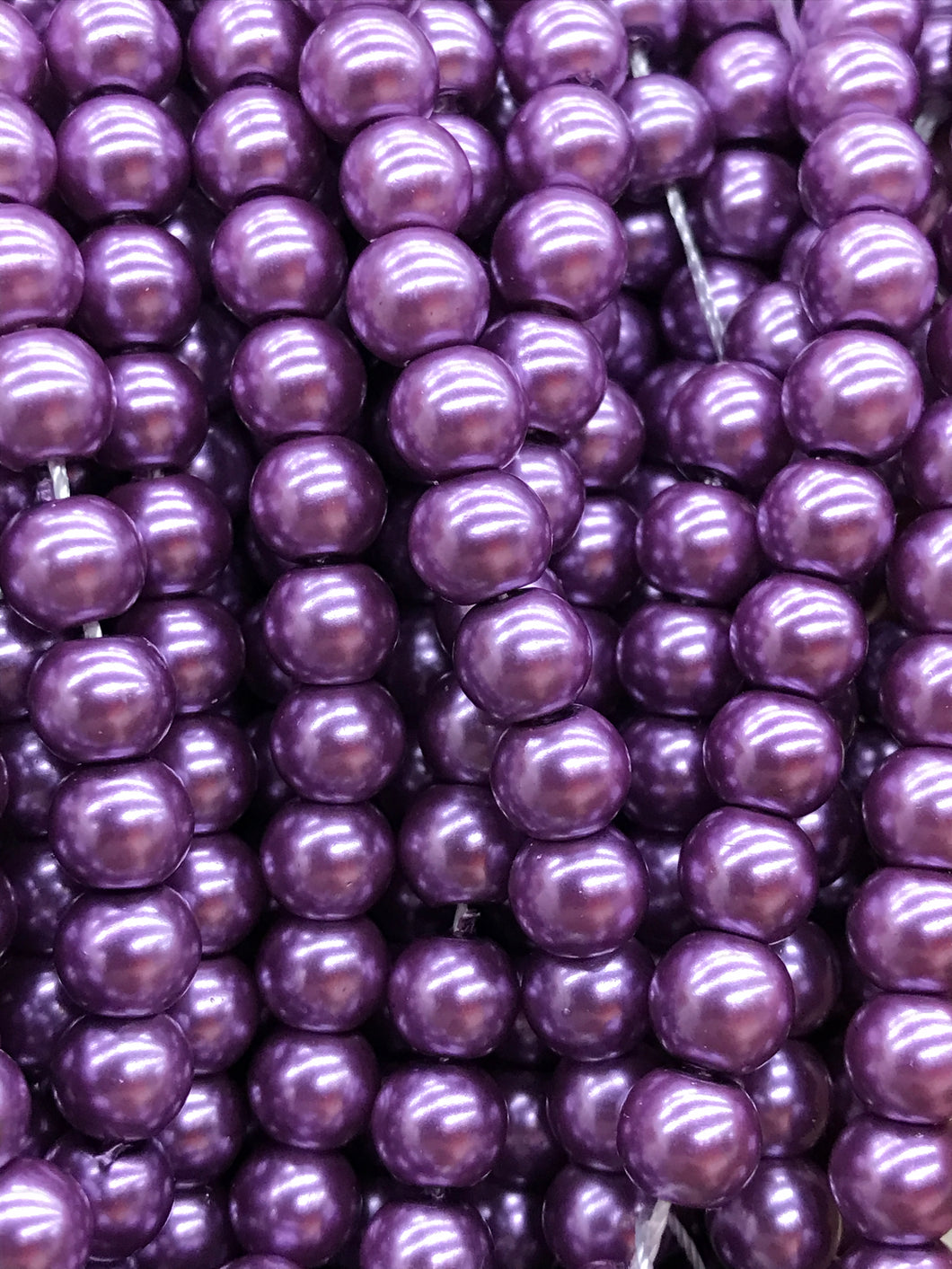 GLASS PEARL 6MM
