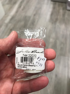MIYUKI BEADING THREAD WHITE