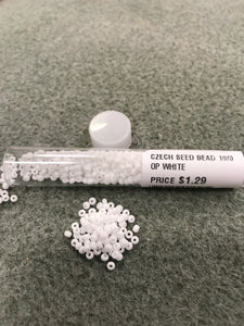 CZECH SEED BEAD 10/0