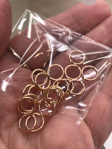304 STAINLESS JUMP RINGS 8X0.9MM
