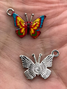 ENAMEL BUTTERFLY CHARM