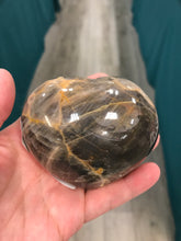 Load image into Gallery viewer, BLACK MOONSTONE HEART
