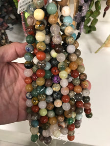 MIXED GEMSTONE 10MM