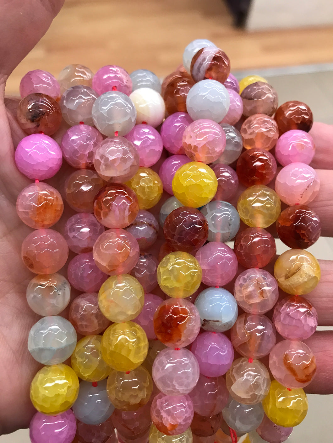 DRAGON VEINS AGATE 10MM