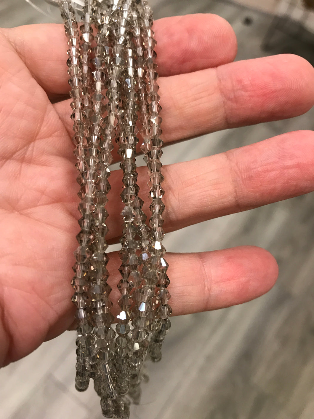 CRYSTAL BICONE 3MM