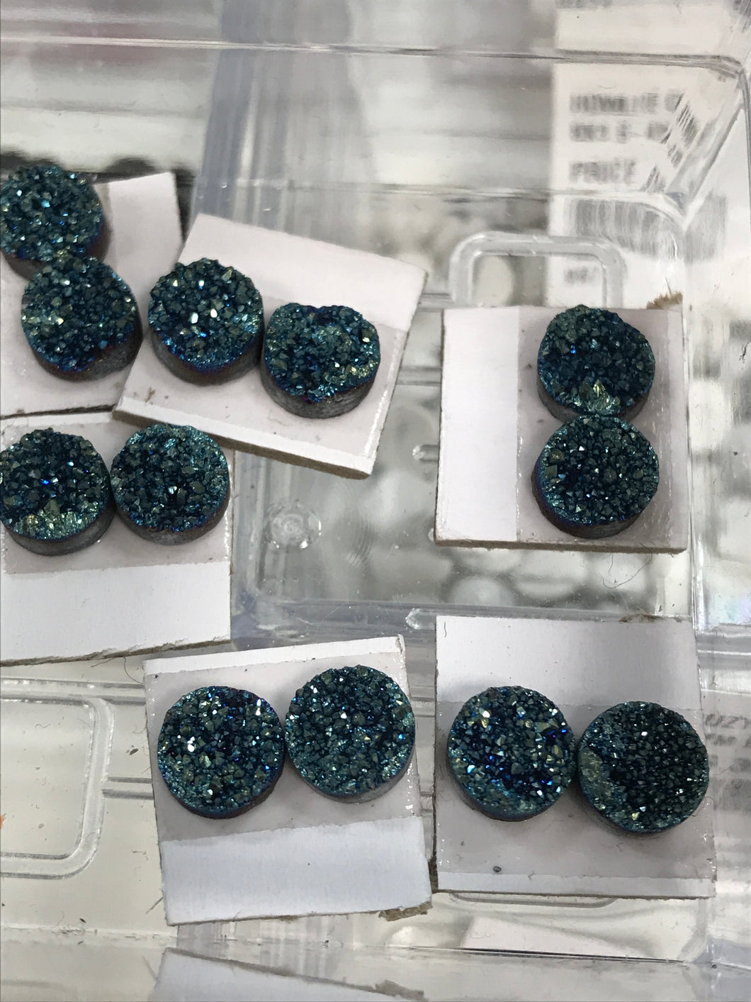ELECTROPLATED DRUZY CABOCHON