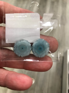 CABOCHON STALACTITE QUARTZ SLICE