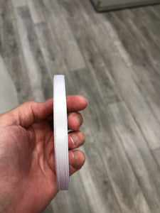 RIBBON WHITE 1/4"