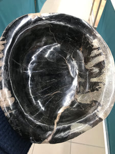 PETRIFIED WOOD BOWL
