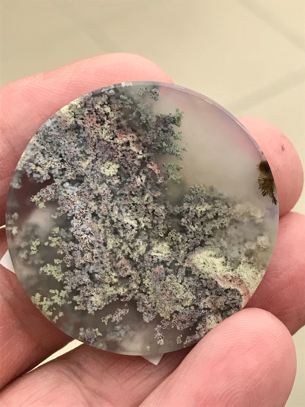 MOSS AGATE CABOCHON