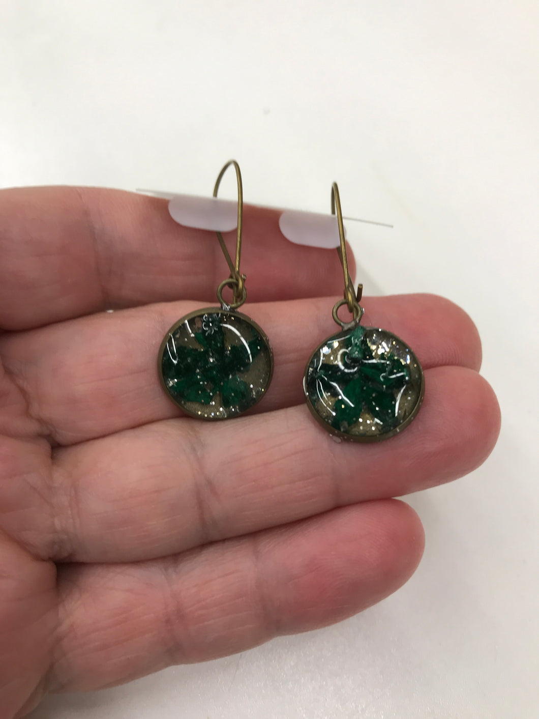 MALACHITE EARRING