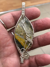 Load image into Gallery viewer, BUMBLEBEE JASPER PENDANT
