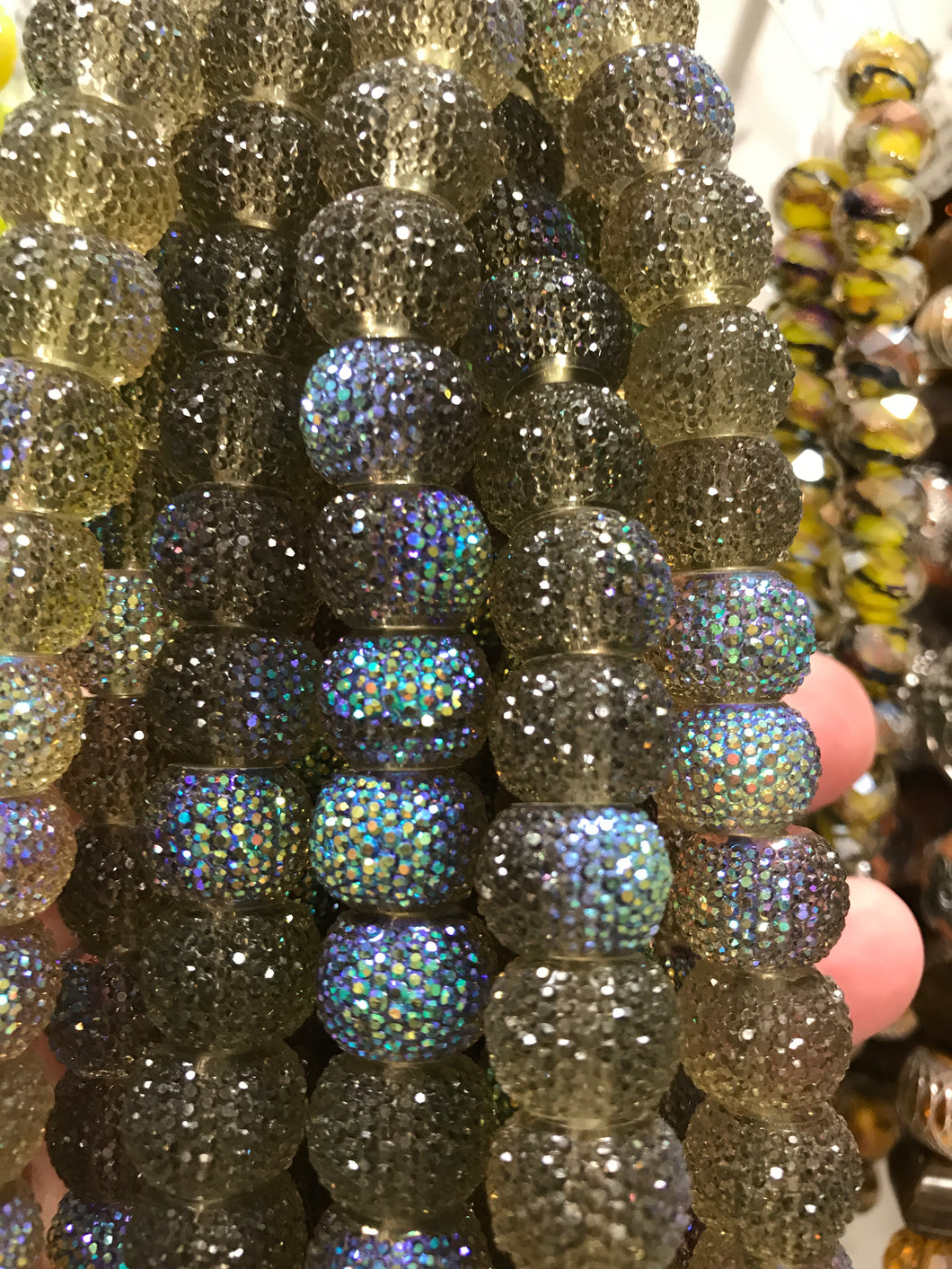 ACRYLIC SPARKLE BEAD